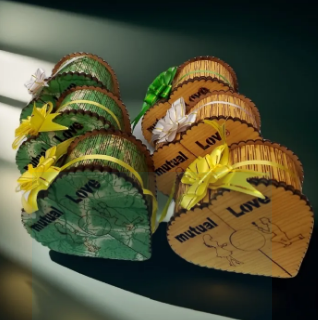 Heart‑Shaped Perfume Gift